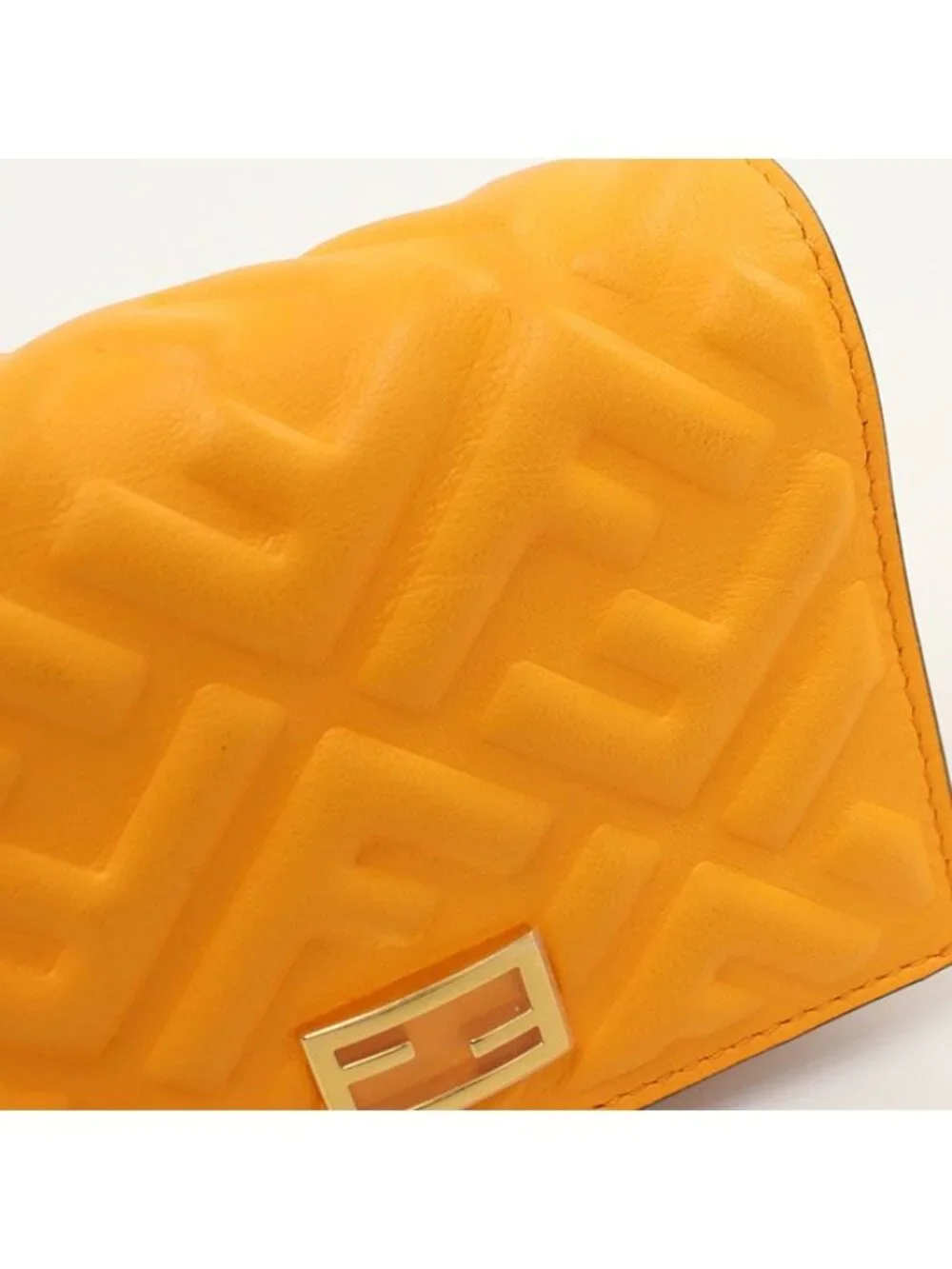 Fendi Baguette Bifold Wallet Calfskin Wallet